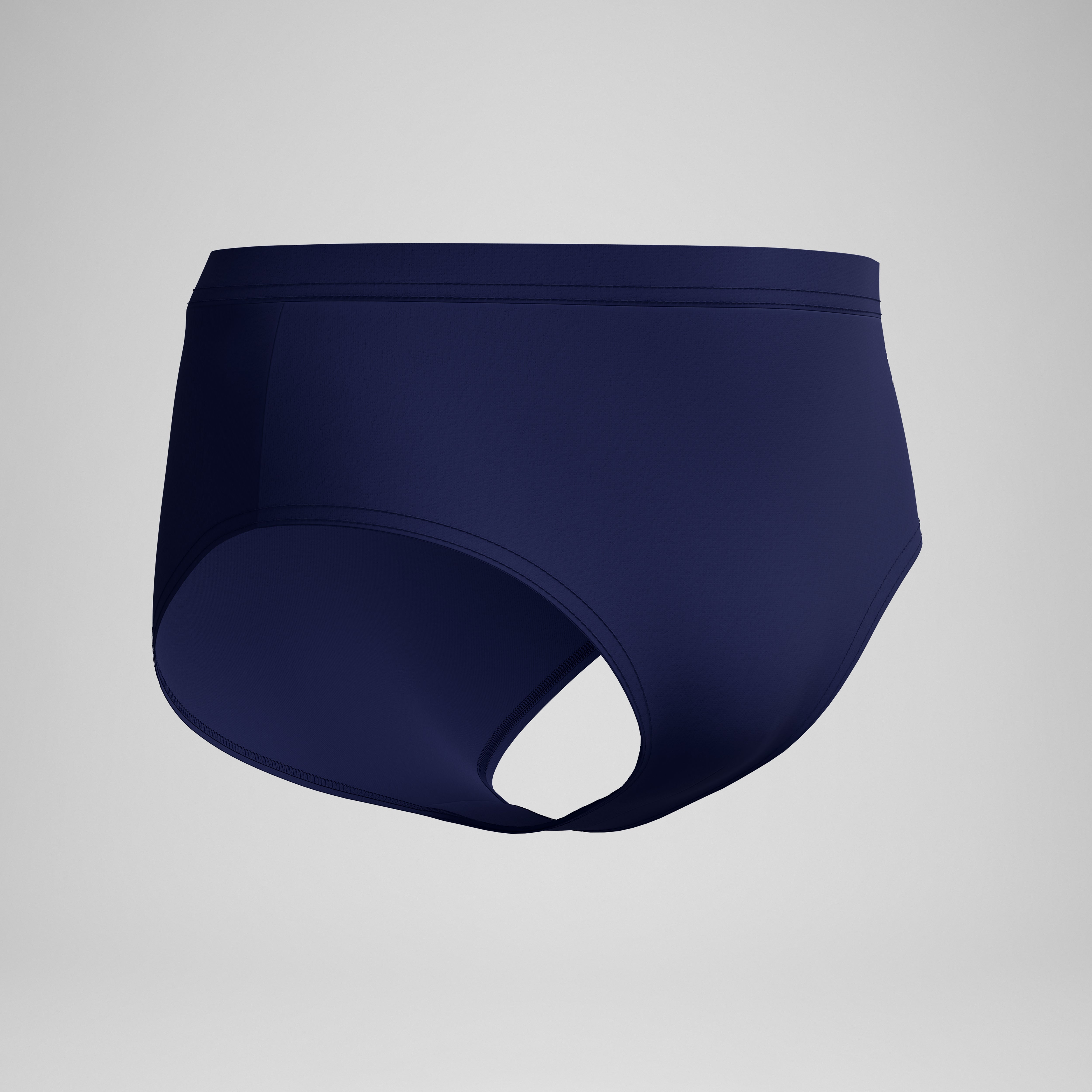 Men's The Speedo Solid Brief Navy