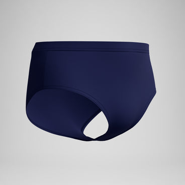 Men's The Speedo Solid Brief Navy