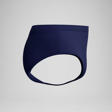 Men's The Speedo Solid Brief Navy