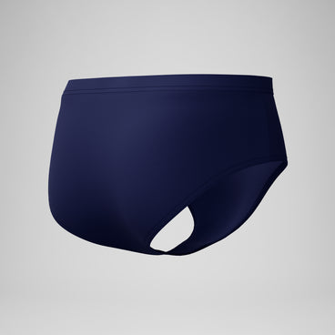 Men's The Speedo Solid Brief Navy