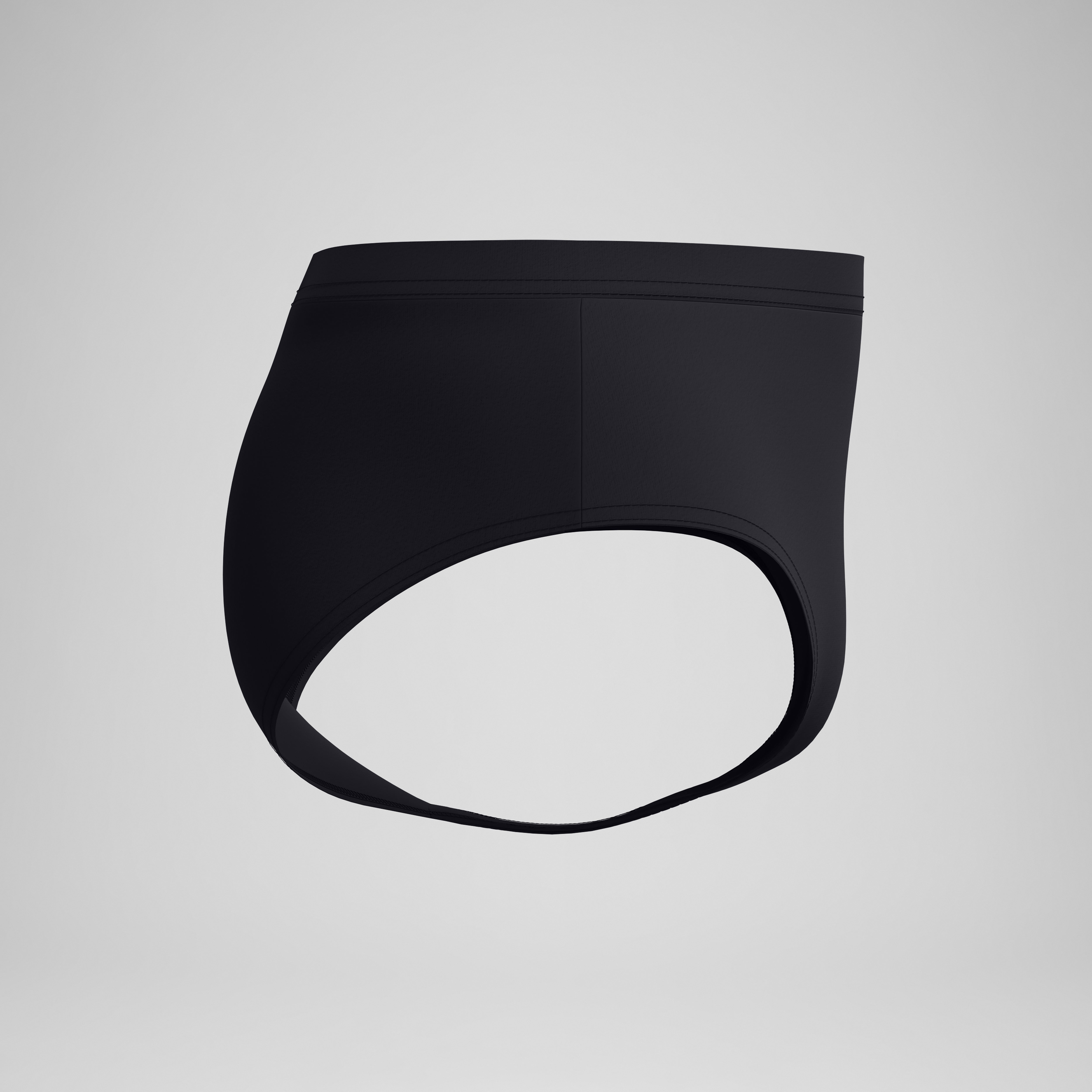 Men's The Speedo Solid Brief Black