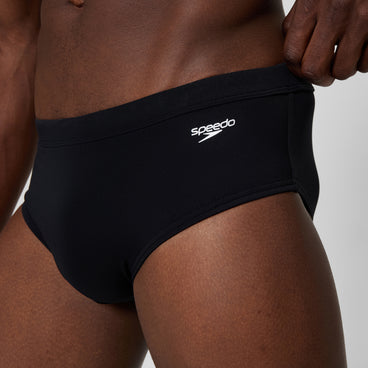 Men's The Speedo Solid Brief Black