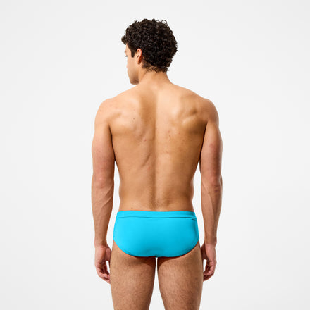 Men's The Speedo Sunga-Cut Briefs Turquoise