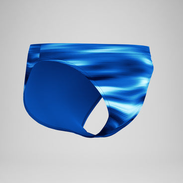 Men's The Speedo Mini-Cut Brief Black/Blue