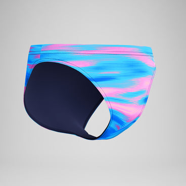 Men's The Speedo Mini-Cut Brief Purple/Blue