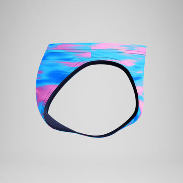 Men's The Speedo Mini-Cut Brief Purple/Blue