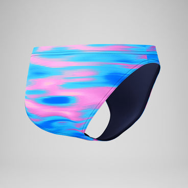 Men's The Speedo Mini-Cut Brief Purple/Blue