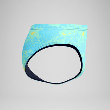 Men's Print The Speedo Brief Blue