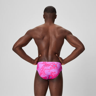 Men's Print The Speedo Brief Violet