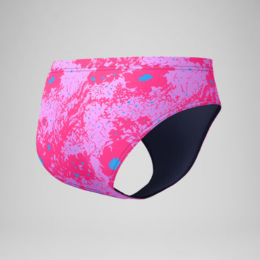 Men's Print The Speedo Brief Violet