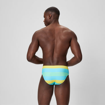 Men's Print The Speedo Brief Blue