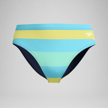 Men's Print The Speedo Brief Blue