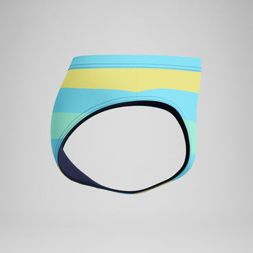 Men's Print The Speedo Brief Blue