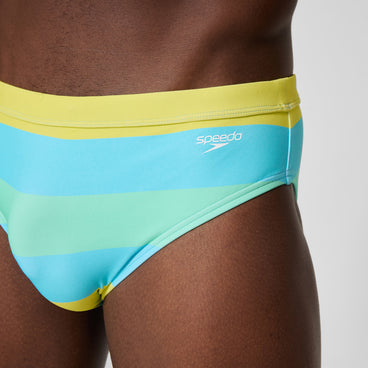 Men's Print The Speedo Brief Blue