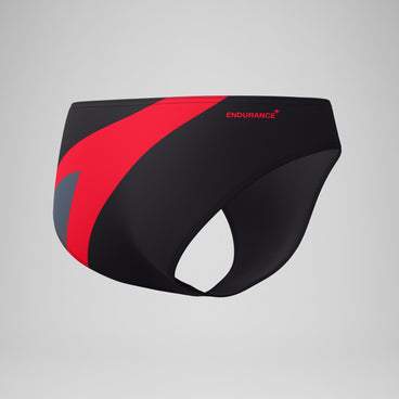 Men's Hyperboom Brief Black/Red