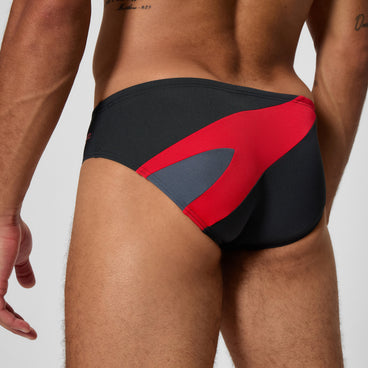 Men's Hyperboom Brief Black/Red