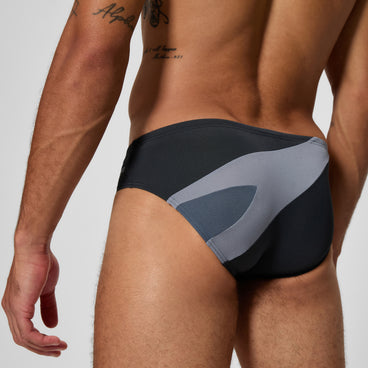 Men's Hyperboom Brief Black/Grey