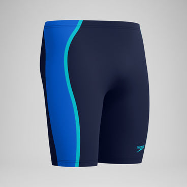 Men's Solid Splice Jammer Navy/Blue