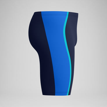Men's Solid Splice Jammer Navy/Blue