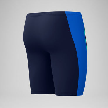 Men's Solid Splice Jammer Navy/Blue
