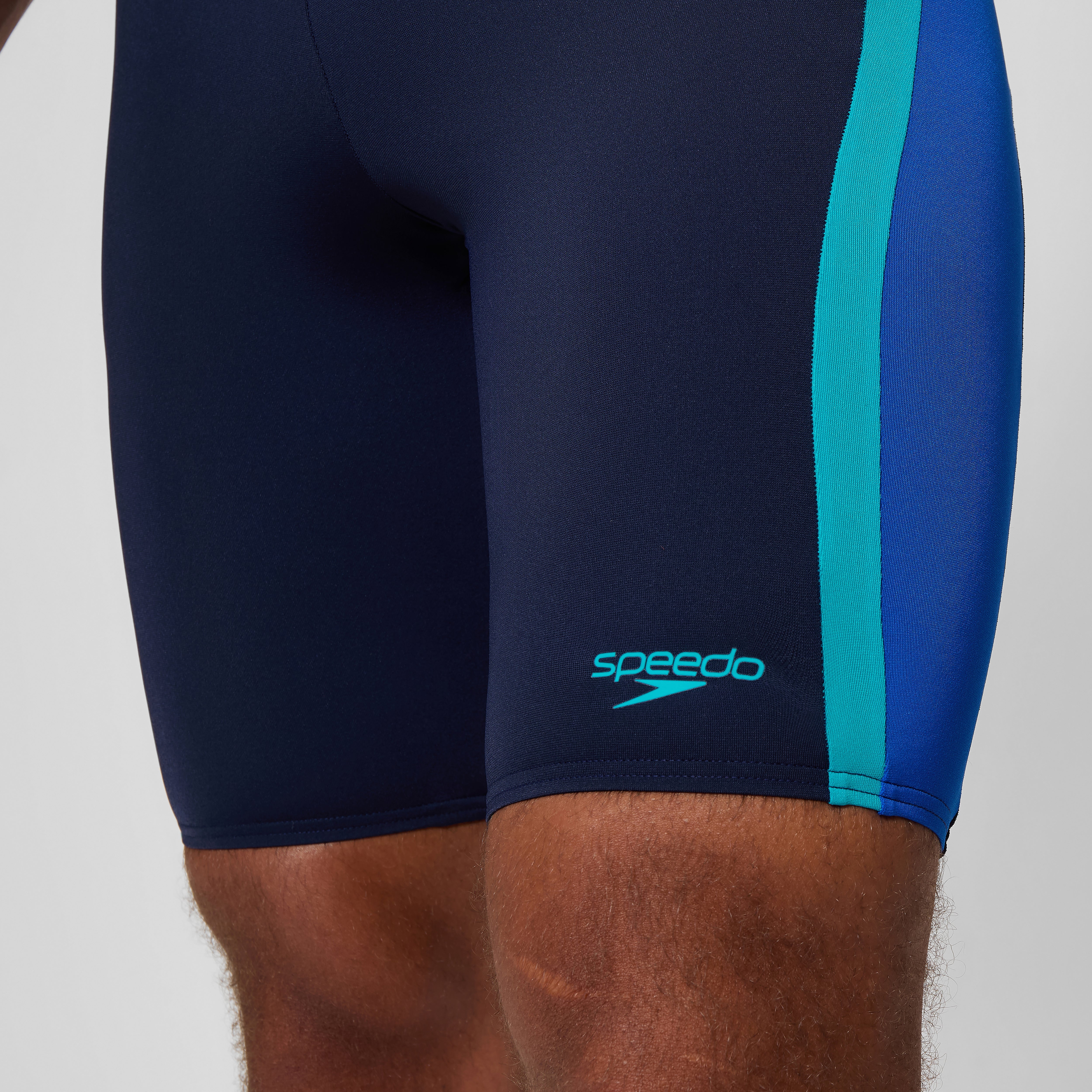 Men's Solid Splice Jammer Navy/Blue | Speedo