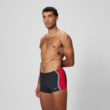 Men's Splice Aquashort Black/Red