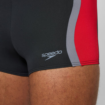 Men's Splice Aquashort Black/Red