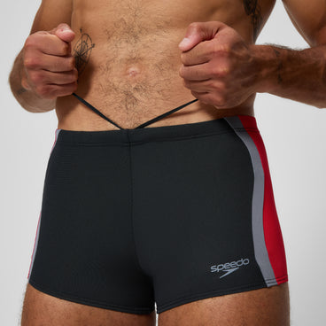 Men's Splice Aquashort Black/Red
