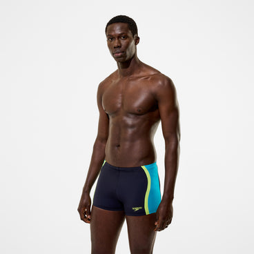 Men's Hyperboom Splice Aquashorts Black/Turquoise