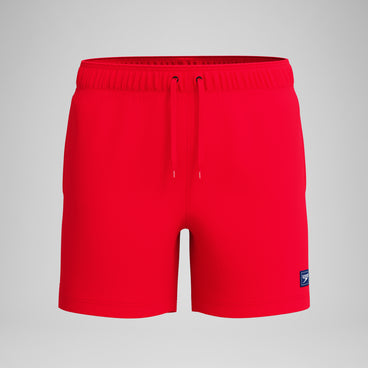 Men's Classic Logo Swim Shorts Red