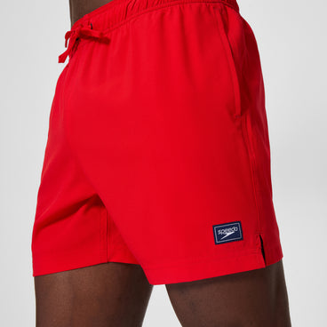 Men's Classic Logo Swim Shorts Red