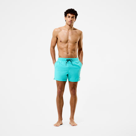 Boys Essentials Logo Swim Shorts Blue
