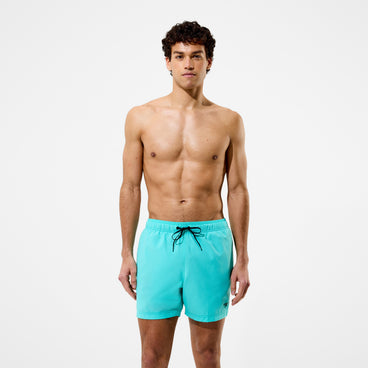 Boys Essentials Logo Swim Shorts Blue