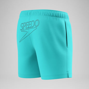 Boys Essentials Logo Swim Shorts Blue
