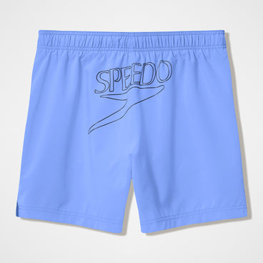 Boys Essentials Logo Swim Shorts Turquoise