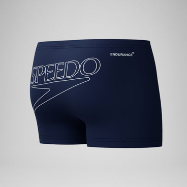 Men's Endurance+ Logo Aquashort Navy