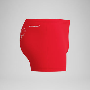 Men's Endurance+ Logo Aquashort Red