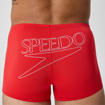 Men's Endurance+ Logo Aquashort Red