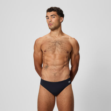 Men's Endurance+ Logo Brief Black
