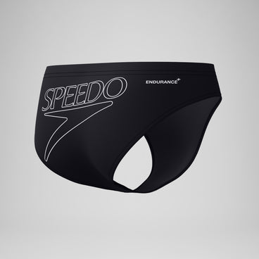 Men's Endurance+ Logo Brief Black