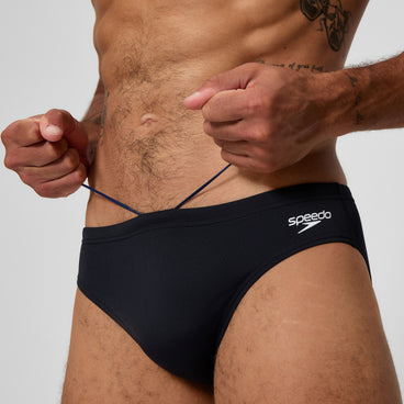 Men's Endurance+ Logo Brief Black