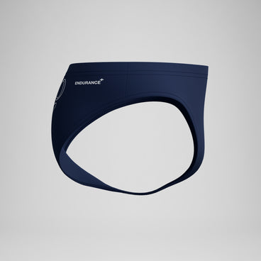 Men's Endurance+ Logo Brief Navy
