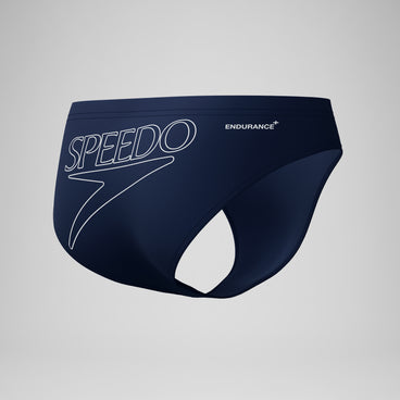 Men's Endurance+ Logo Brief Navy
