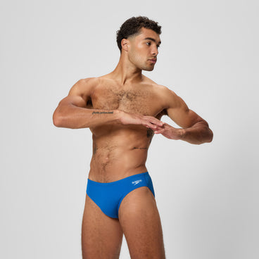 Men's Endurance+ Logo Brief Blue