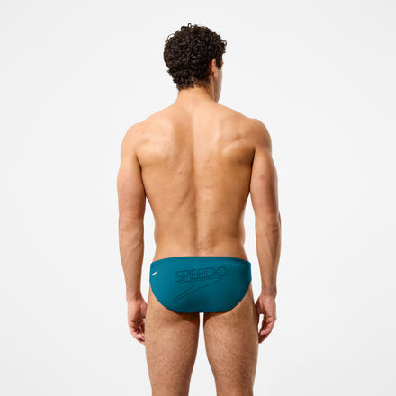 Men's Endurance+ Logo Brief Green