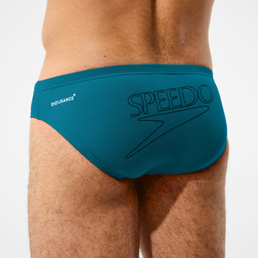 Men's Endurance+ Logo Brief Green