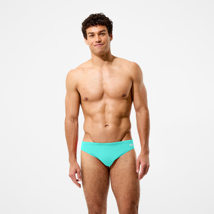 Men's Endurance+ Logo Brief Turquoise