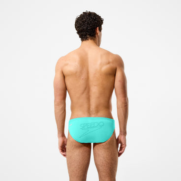 Men's Endurance+ Logo Brief Turquoise