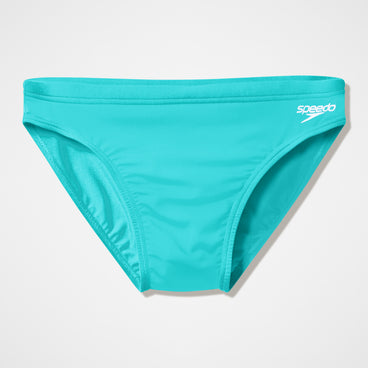 Men's Endurance+ Logo Brief Turquoise