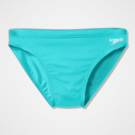 Men's Endurance+ Logo Brief Turquoise